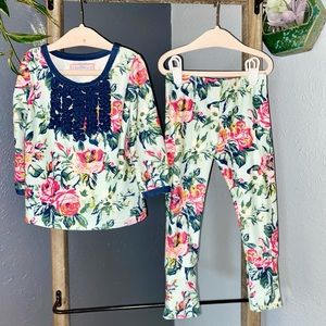 SWEETHONEY REGAL ROSE 2PC LOUNGE SET